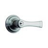 Brinks Commercial Brinks Push Pull Rotate Harper Satin Nickel Entry Lever KW1 1.75 in. 23012-119